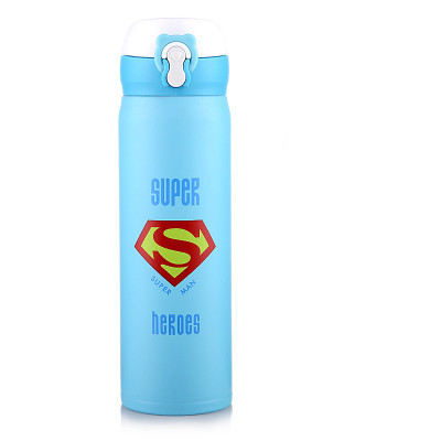 500ml Hero Insulated Water Bottle Sports Outdoor Thermos Cup 304 Stainless Steel League Vacuum Flask Travel Stanley Thermal Cup