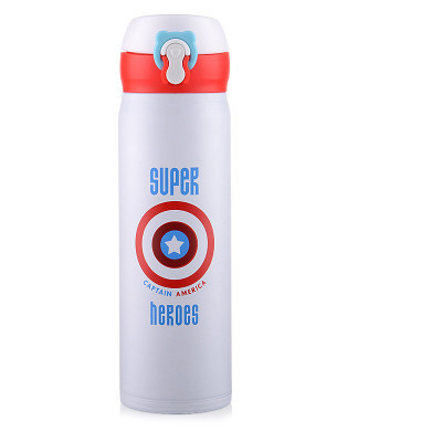 500ml Hero Insulated Water Bottle Sports Outdoor Thermos Cup 304 Stainless Steel League Vacuum Flask Travel Stanley Thermal Cup