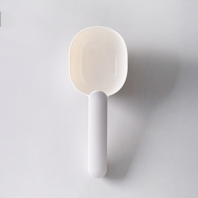 Household Multifunctional Rice Scoop with Sealing Clip Flour Coarse Grains Spoon Large Kitchen Utensils Capacity Pet Food Shovel