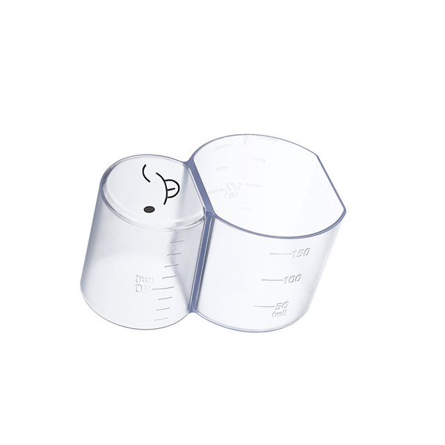 Transparent Measuring Cup Scooping Rice Spoon Household Multifunctional Food Measuring Cup Kitchen Quantitative Scooping Rice