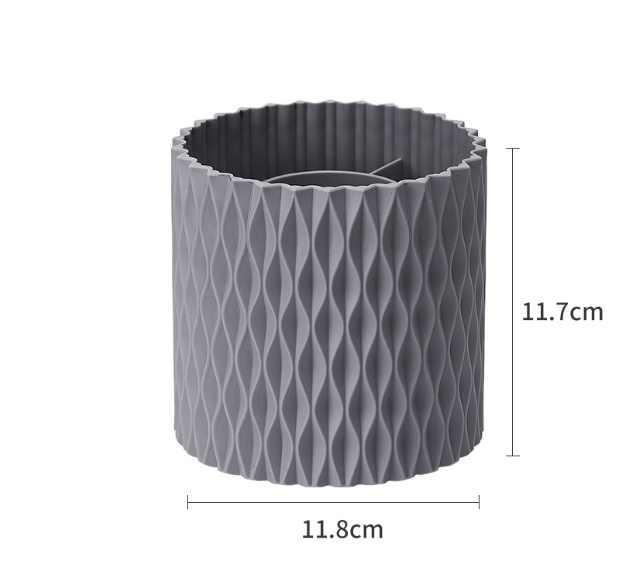 Fashion Rotary Pen Holder  New Home Large Capacity Desktop Pencil Fountain Pen Eraser Stationery Storage Bucket Storage Box