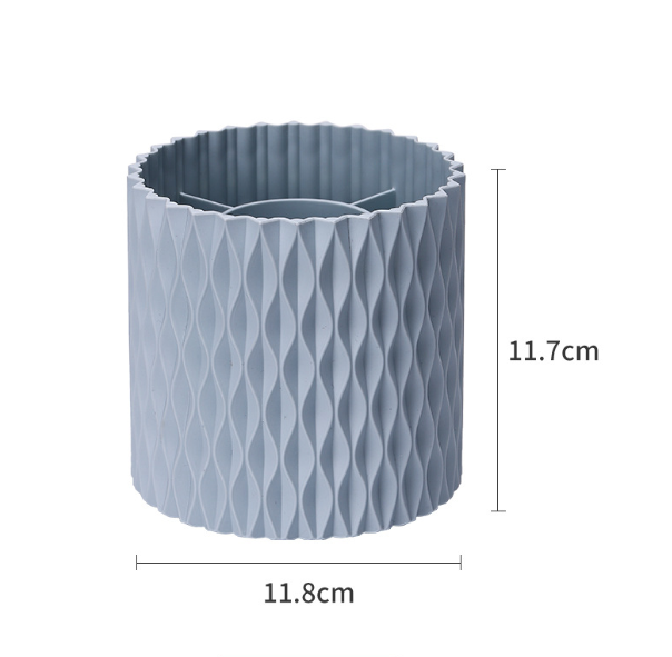 Fashion Rotary Pen Holder  New Home Large Capacity Desktop Pencil Fountain Pen Eraser Stationery Storage Bucket Storage Box