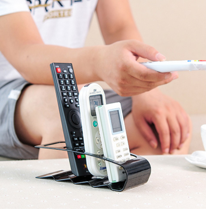 TV/DVD/VCR Organizer Home Office Organizer Case Mobile Phone Holder Stand Desktop Bracket 4 Frame Remote Control Storage