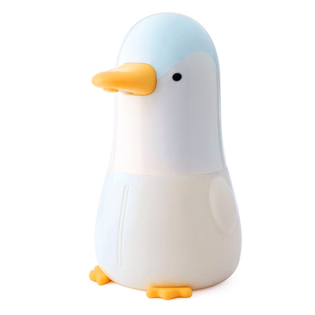 400ML Cute Penguin Soap Dispenser USB Kitchen Automatic Touchless Sensor Smart Foam Machine Bathroom Liquid Soap Dispenser