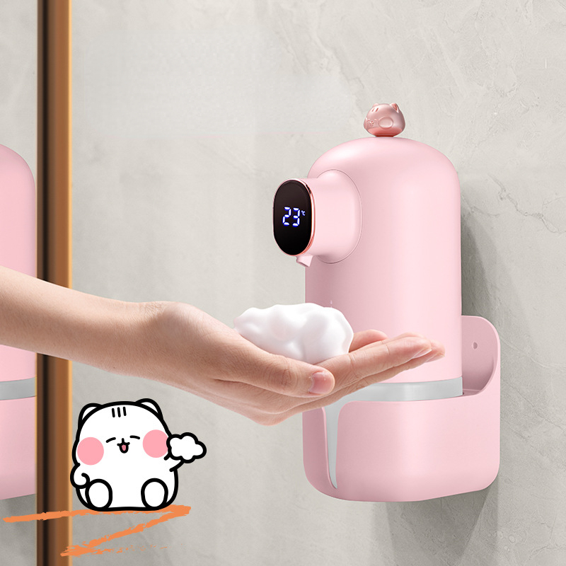 Automatic Induction Hand Washer Foam Washing Phone Smart Home Soap Dispenser Wall Mounted Washing Machine Touchless