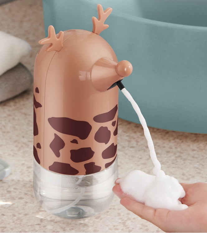 Automatic Induction Foam Soap Dispenser Mobile Phone Home Children's Smart Infrared Touch-free Hand Washer for Kitchen