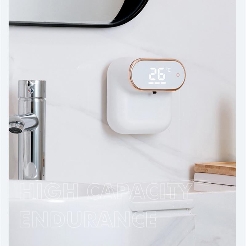 Automatic Soap Dispenser Induction Foam Washing Mobile Phone Household Rechargeable Wall-mounted Small Hand Sanitizer Machine