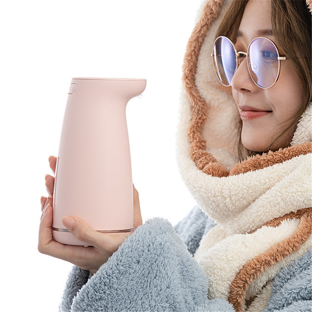 Auto Foam Soap Dispenser for Kids Touchless Liquid Soap Dispenser with Cat Paw Print USB Charge Kitchen Bathroom Hand Washer