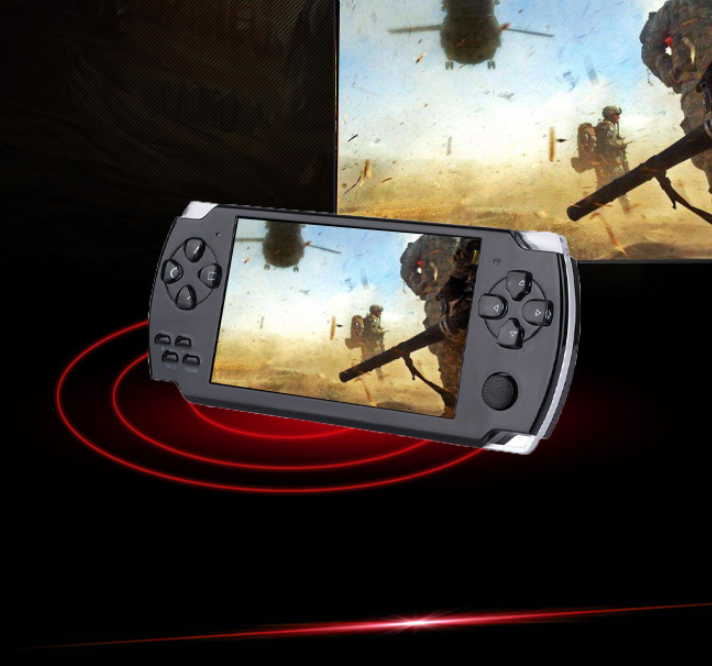 4.3 inch high-definition screen PSP handheld game console retro nostalgic game console Video FM Camera Portable Game Console
