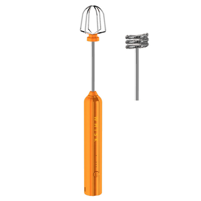 1pc Kitchen Dining room appliances Electric Stirrer Milk Frother Foamer Handheld Egg Beater USB Charge Bubble Maker Mixer For Coffee Cappuccino Food Blender