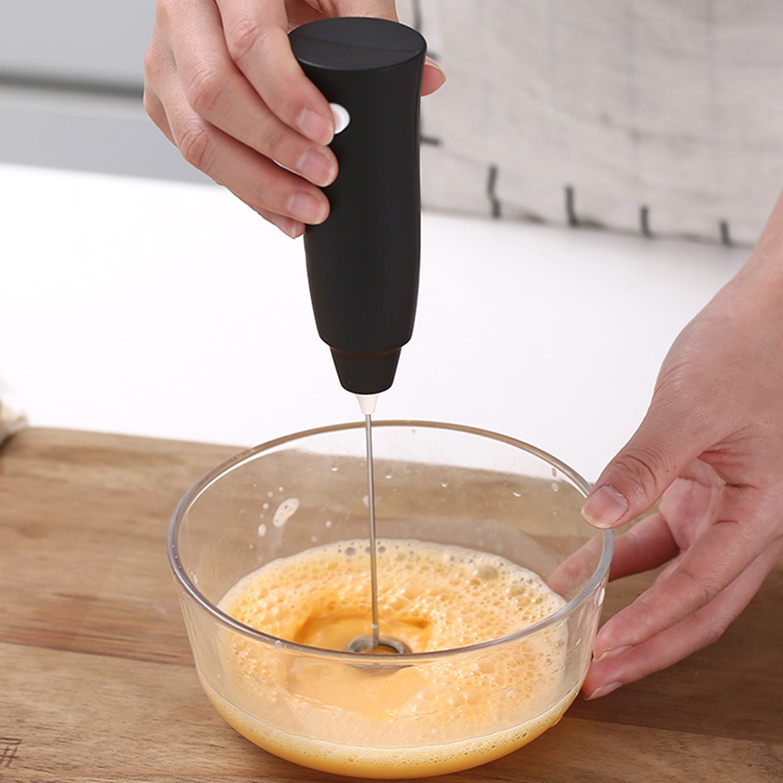 Kitchen Dining room appliances Mini Handheld Electric Eggs Mixer Cream Coffee Cake Household Eggs Mixer Electric Coffee Mixer Rechargeable Milk Shaker Maker