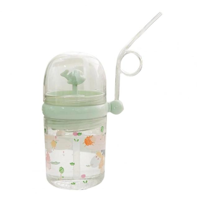 250ML Water bottle Infant Cup Children Learn Feeding Straw Juice Drinking Milk bottle Little Whale Sprays Water for Baby to Play