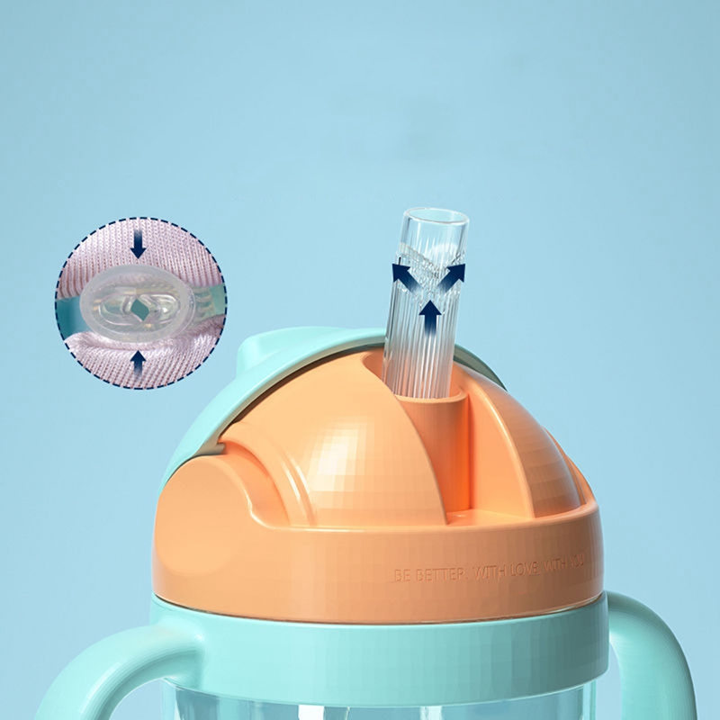 300ML Child Water Bottle Baby Sippy Cups Anti-Choked Kids Learning Drinking Water Leakproof Cup With Spout