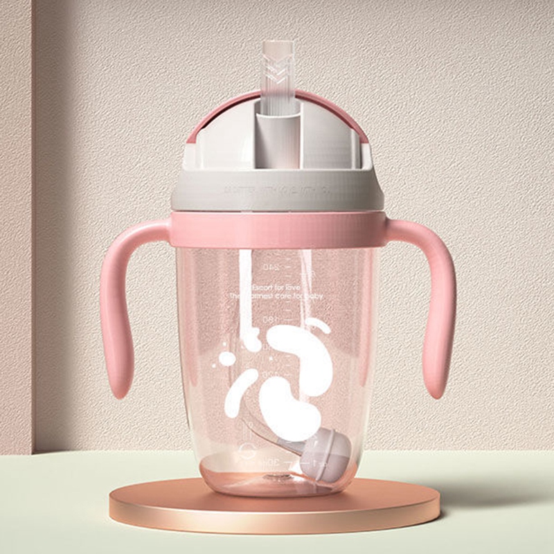 300ML Child Water Bottle Baby Sippy Cups Anti-Choked Kids Learning Drinking Water Leakproof Cup With Spout