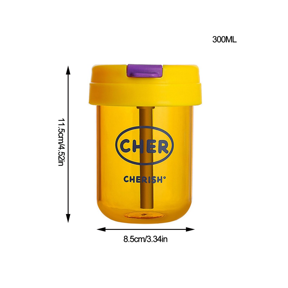 Portable Sippy Cup with Straw Pot Belly Water Cup Travel Mug Drop Resistant Feeding Cup for Children Leakproof Learning Drink Cu