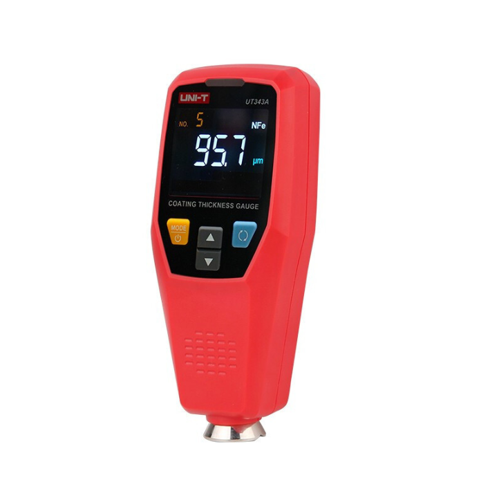 1pc UT343A Digital Car Coating Thickness Gauge Film Paint Tester Lacquer Meter Automotive Tools Measuring FE/NFE