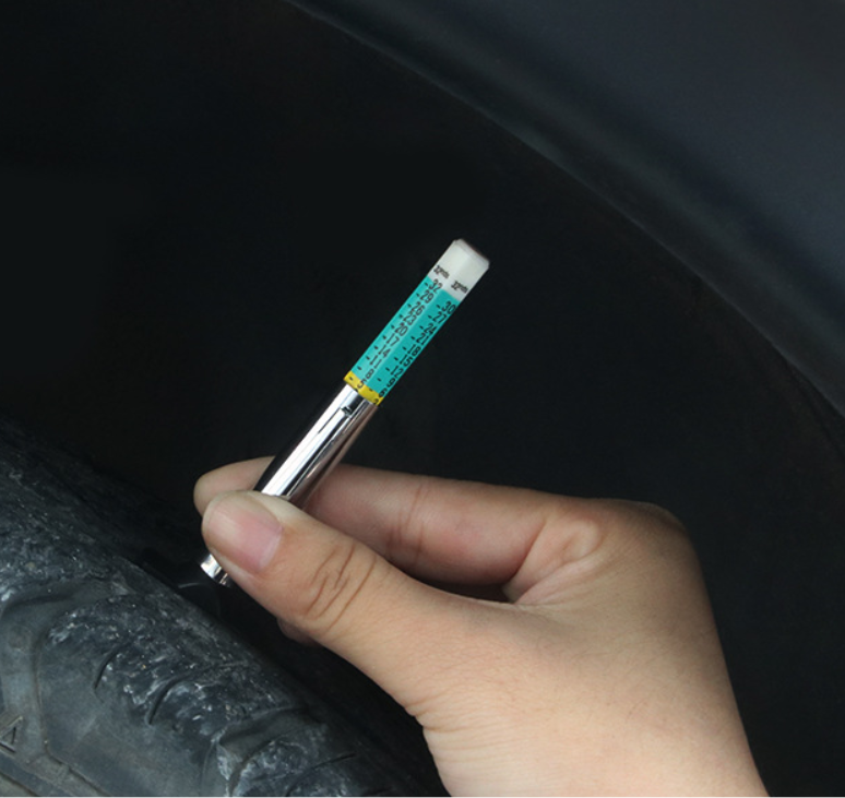 Color Car Tyre Tire Depth Gauge Meter Digital Measuring Pen Auto Thickness Pattern Ruler 25MM Tread Mark Measuring Tool