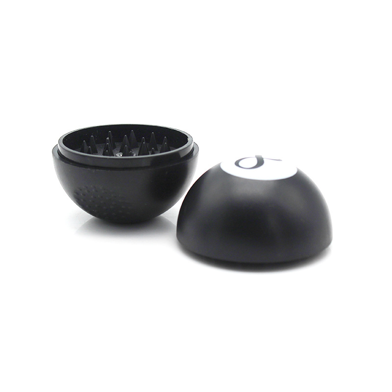 1pc Kitchen  Dining room appliances Ball Shape Herb Tobacco Grinder Crusher Cigarette Grinder Crusher Plastic Leaf Herbal Tobacco Grinder Hand Muller