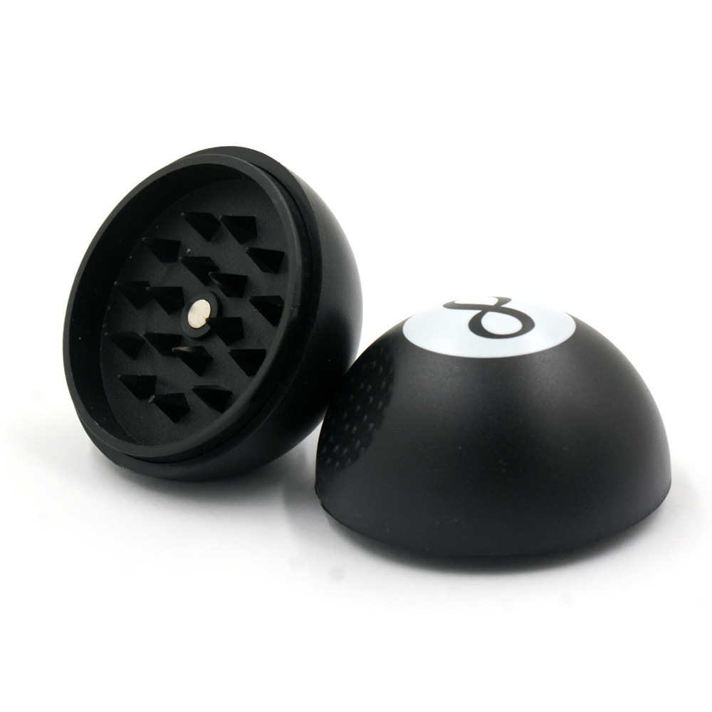 1pc Kitchen  Dining room appliances Ball Shape Herb Tobacco Grinder Crusher Cigarette Grinder Crusher Plastic Leaf Herbal Tobacco Grinder Hand Muller