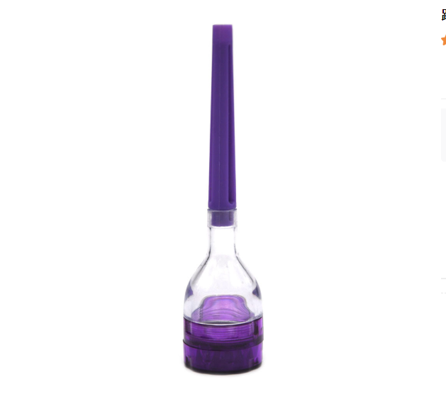Kitchen Dining room appliances New Cone Artist Multi-function Funnel Plastic Grinder 3 Parts Tobacco Herb Spice Crusher Hand Cracker Miller with Cone Roller