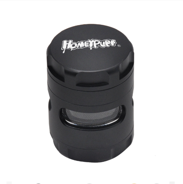 1pc Kitchen Dining room appliances Window Style Aluminum Herb Grinder  Metal Tobacco Grinder Spice Crusher