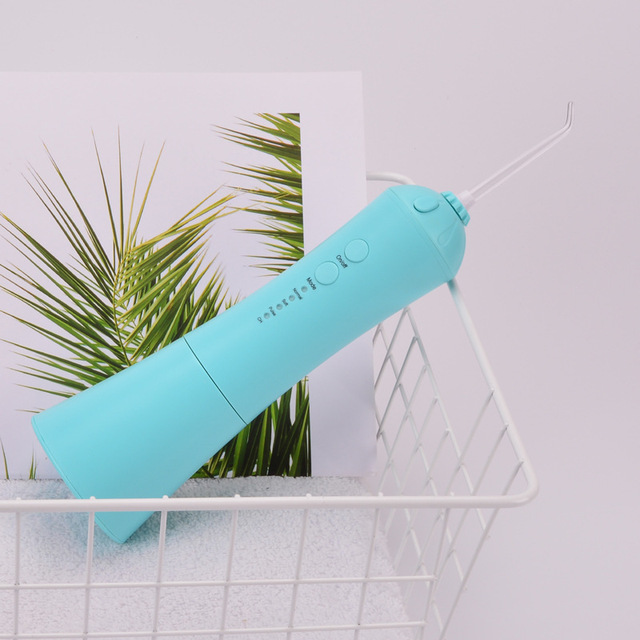 Cordless Water Flosser for Teeth Oral Irrigator 230mL Portable Water Pick Floss Rechargeable Dental Tooth Pick Braces Cleaning