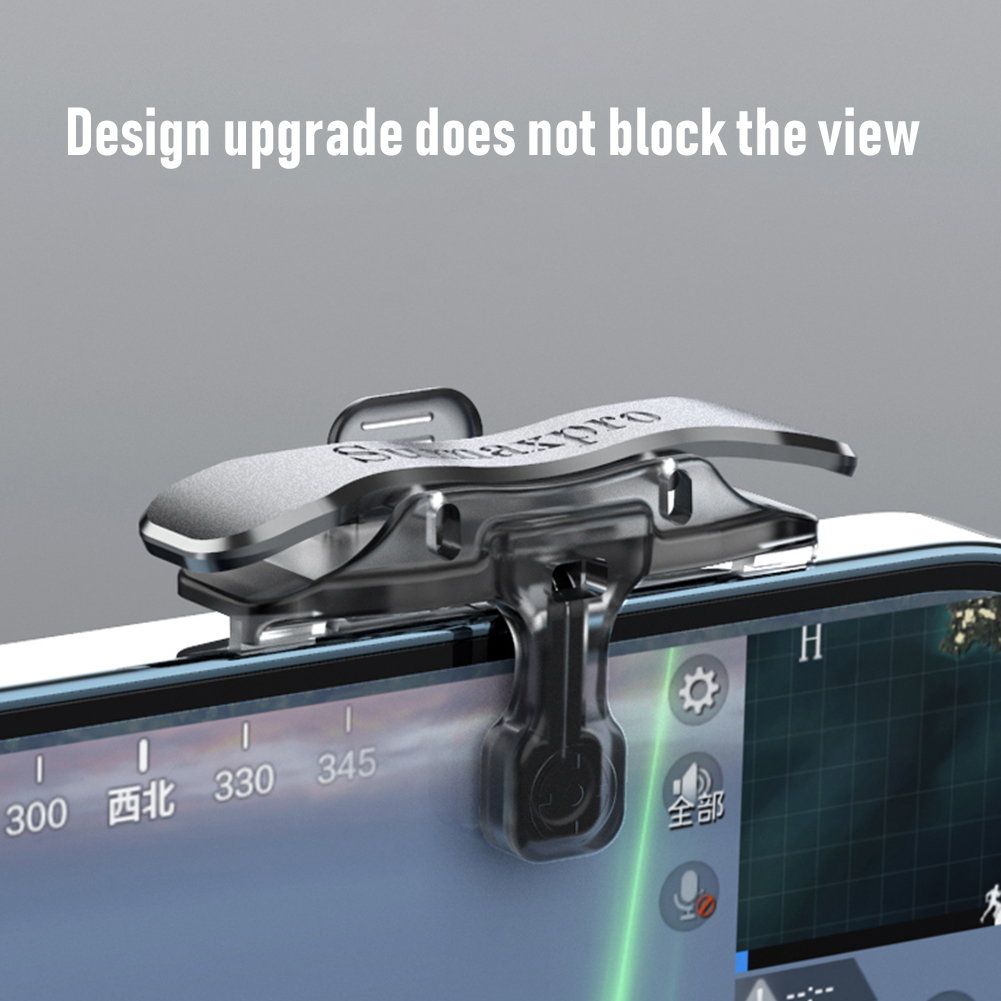 Trigger Controller 1 Pair Mobile Phone Game Trigger Controller Joystick for PUBG 4-13mm Thickness Gamepad Aim Button Shooter