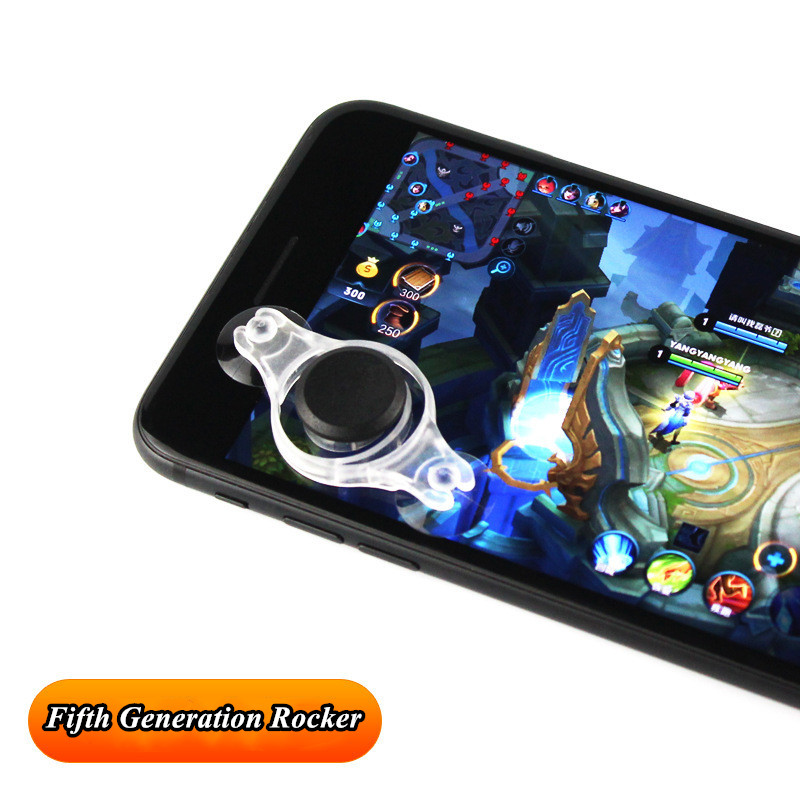 Mobile Phone Suction Up Game Joystick for PUBG Aim Shooting Gaming Rocker Controller for iOS Android Tablet Universal ABS Button