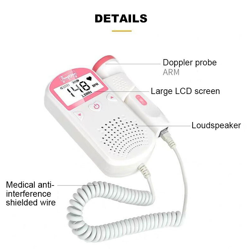 Best price for Doppler Fetal Baby Heart Rate Monitor for Fetus Pregnant ...