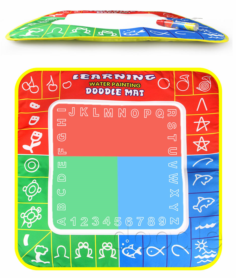 Magic Water Drawing Mat Coloring Painting Board  Doodle Mat Educational Toys Children Present Birthday Gift