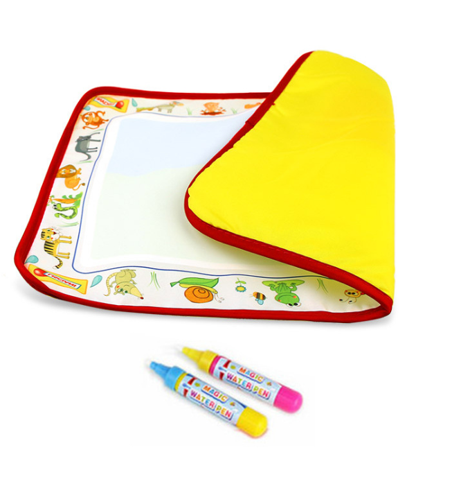 Baby Kids Add Water with Magic Pen Doodle Painting Picture Water Drawing Play Mat in Drawing Toys Board Gift