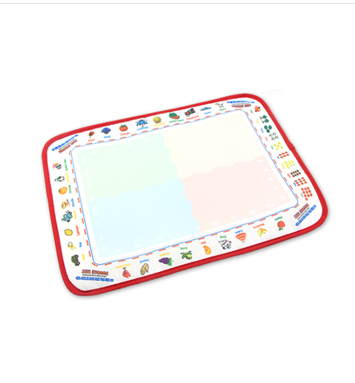 Water Drawing Mat and Painting Pens Magic Reusable Doodle Board Set Montessori Toys for Boys Girls Kids