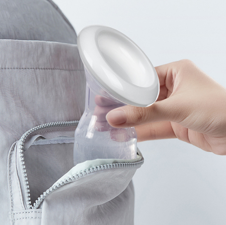 Baby Feeding Manual Breast Pump Partner Breast Collector Automatic Correction Breast Milk Silicone Pumps USB PP BPA Free
