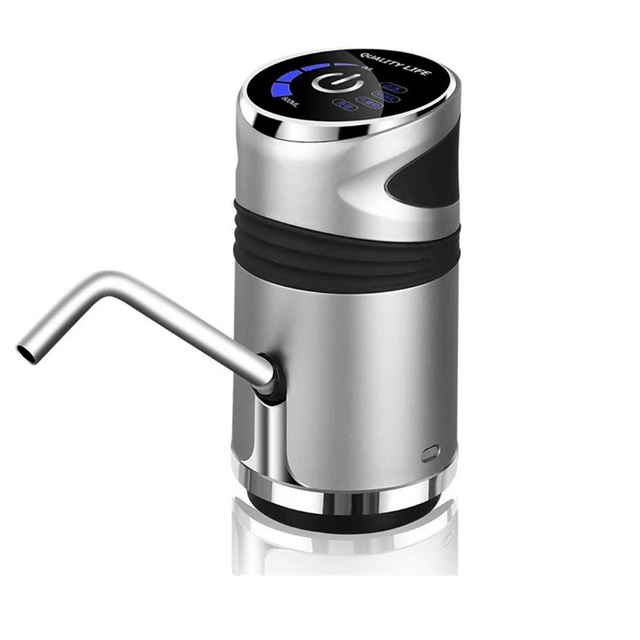 Gadgets Water Bottle Pump Mini Barreled Water Electric Pump Automatic Portable Water Dispenser LED Display Drink Dispenser