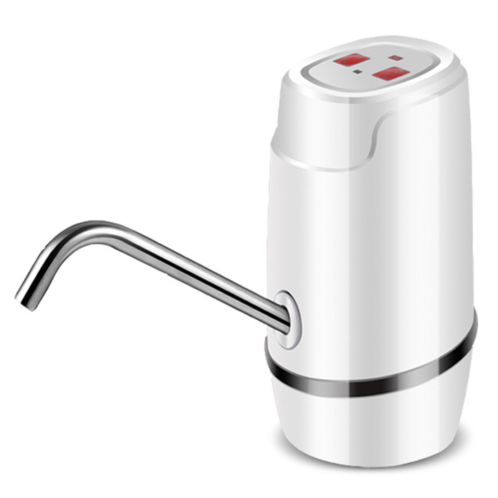Electric Pumping Device USB Rechargeable Bottled Drinking Water Pump Dispenser for Household Kitchen Easy Supplies