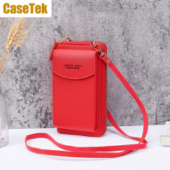 New Arrival wallet phone bag PU leather purse small sling bag ladies fashion bag handbags for women lady sling bag women's bag shoulder bag for women Casetek