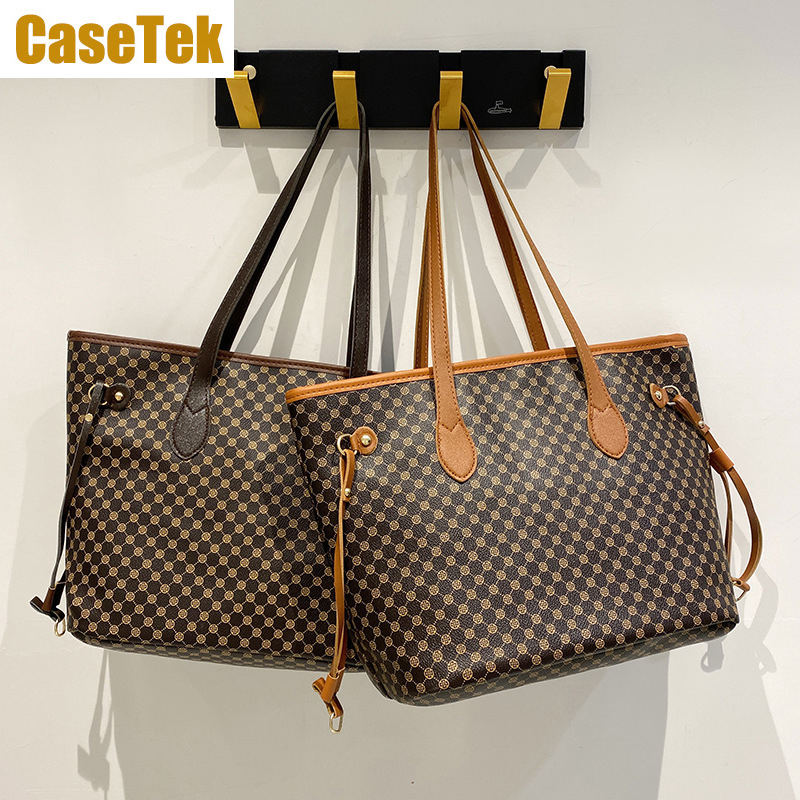 New Arrival big tote bag handbag shoulder  women's fashion big size shopping travel bag CaseTek PU leather bag big capacity
