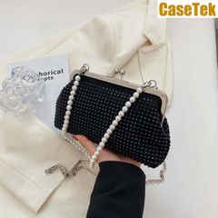 New arrival Clutches Evening bags women's bags best gift lady bag Casetek brand sling bag Black