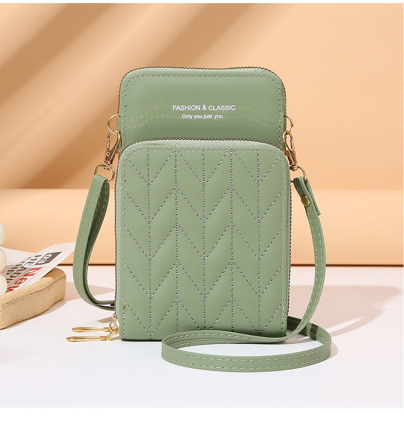 New Arrival New women's wallet solid color small diagonal bag mid-length summer all-match coin purse handbags