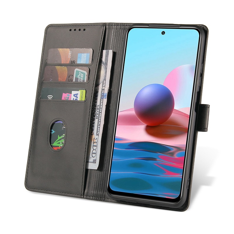 Leather Flip Cover for Xiaomi Redmi Note 11 10 9 8 Pro 8 9T 9A 9C 9S 8A 7A 6A 12 11 10 Lite POCO M3 Flip Stand Card Phone Case