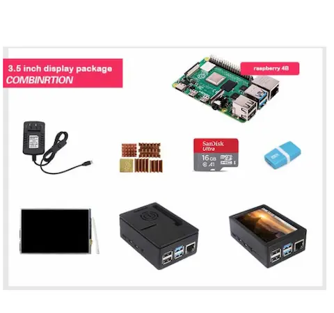 Raspberry Pi 4th generation Raspberrypi4b model B Python programming linux development board
