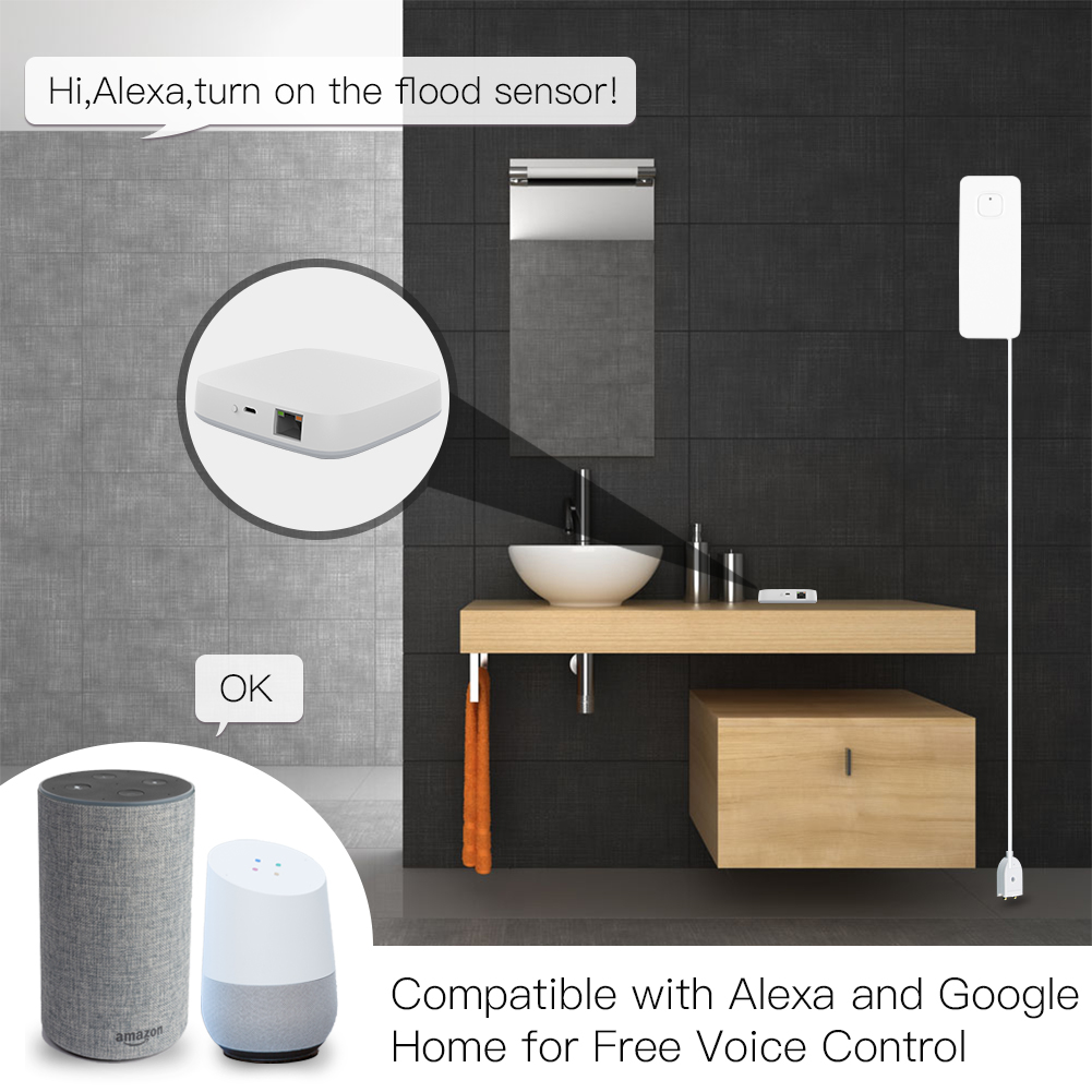Moes Tuya ZigBee Smart Gateway Hub Smart Home Bridge Smart Life APP Wireless Remote Controller Works with Alexa Google Home