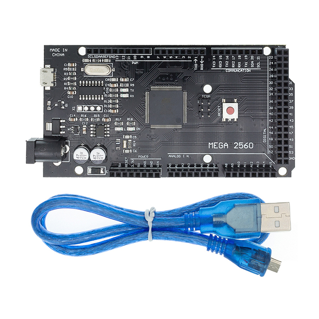 MEGA2560 MEGA 2560 R3 (ATmega2560-16AU CH340G) AVR USB Board Development Board MEGA2560 PRO For Arduino Expansion Board  DIY Kit