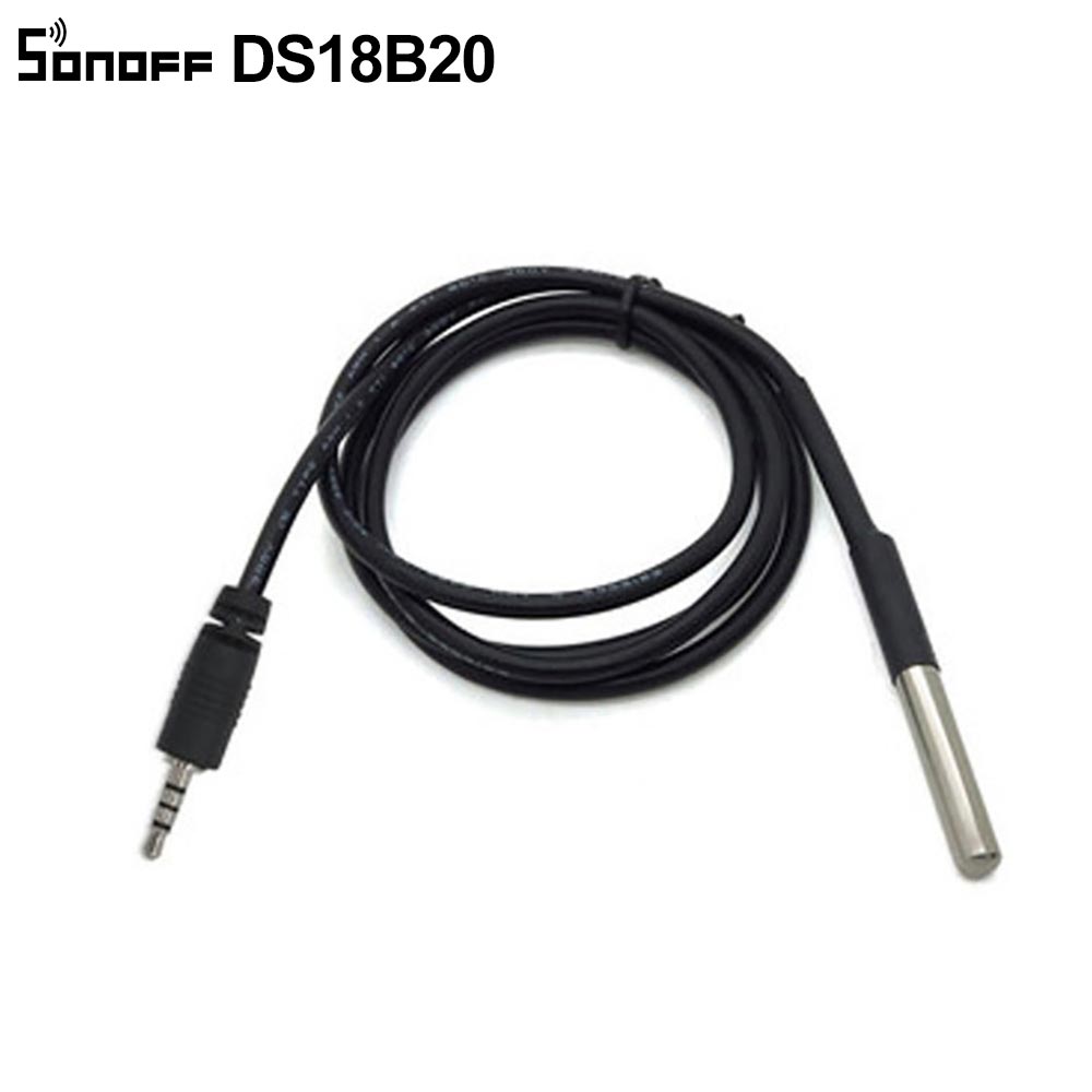 Itead SONOFF Sensor Si7021 AM2301 Temperature Humidity Sensor DS18B20 Sensor With 5M Extension Cable AL560 For Sonoff TH10/TH16