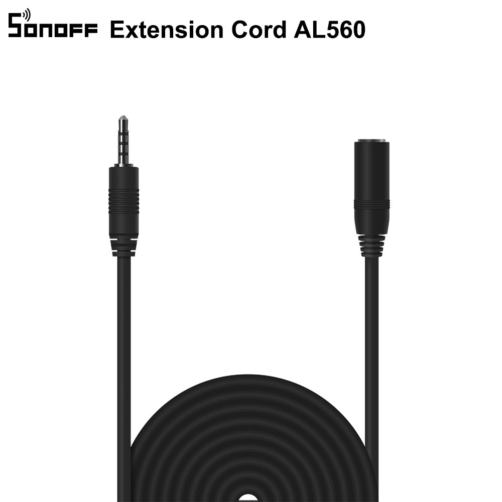 Itead SONOFF Sensor Si7021 AM2301 Temperature Humidity Sensor DS18B20 Sensor With 5M Extension Cable AL560 For Sonoff TH10/TH16