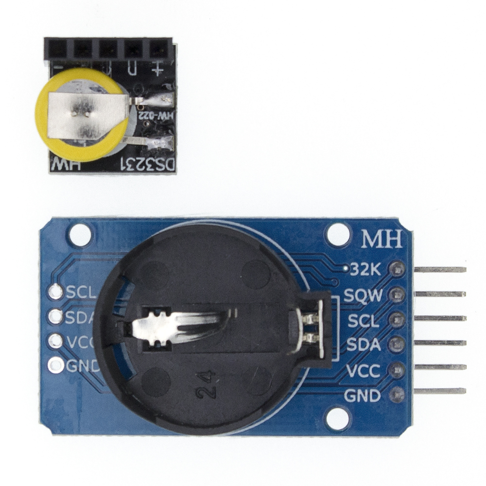 DS1307 DS1302 DS3231 AT24C32 IIC Module Precision Clock Module  DS3231SN Memory module DS3231 mini module Real Time 3.3V/5V  For Raspberry Pi