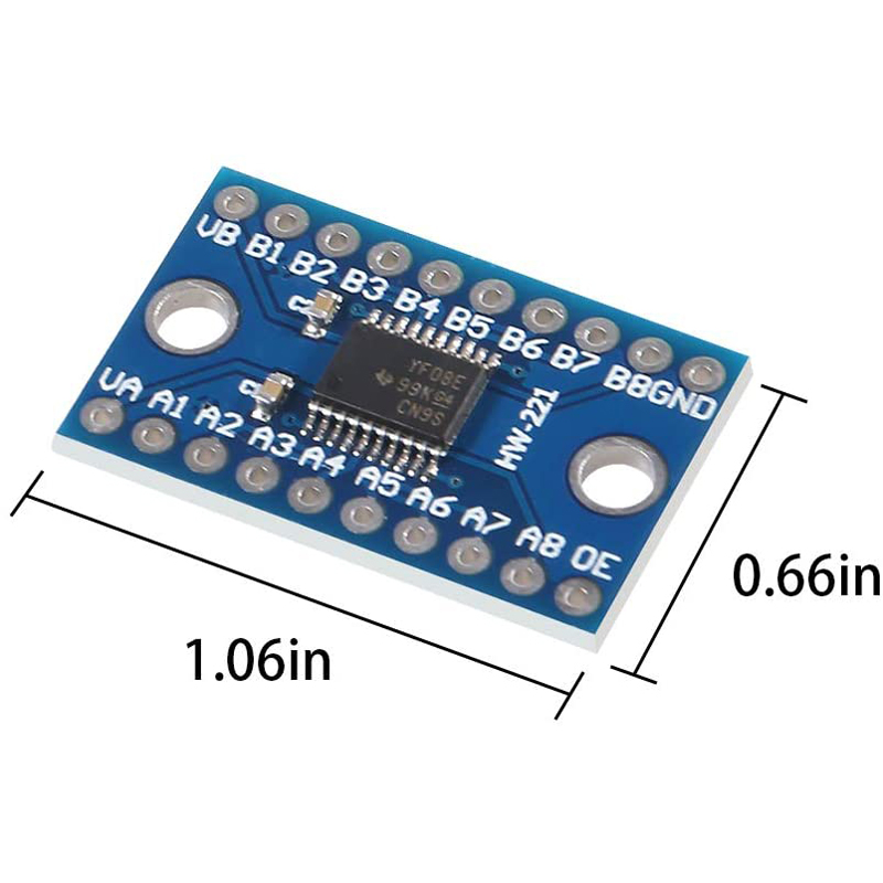 5pcs TXS0108E 8 Channel Logic Level Converter Bi-Directional High Speed Full Duplex Shifter 3.3V 5V for Arduino Raspberry Pi