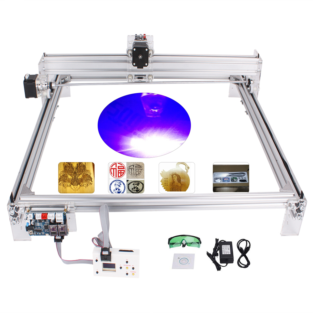 6550 15w Laser Engraving Machine PMW Control TTL CNC 10W Laser Carving Machine 5500mw Laser,Laser Machine, Work Area:65*50
