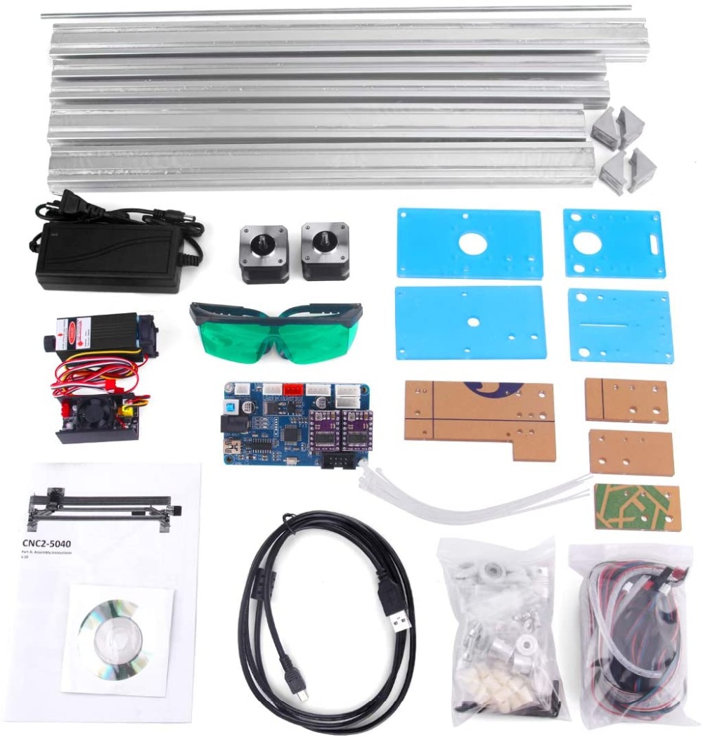 6550 15w Laser Engraving Machine PMW Control TTL CNC 10W Laser Carving Machine 5500mw Laser,Laser Machine, Work Area:65*50