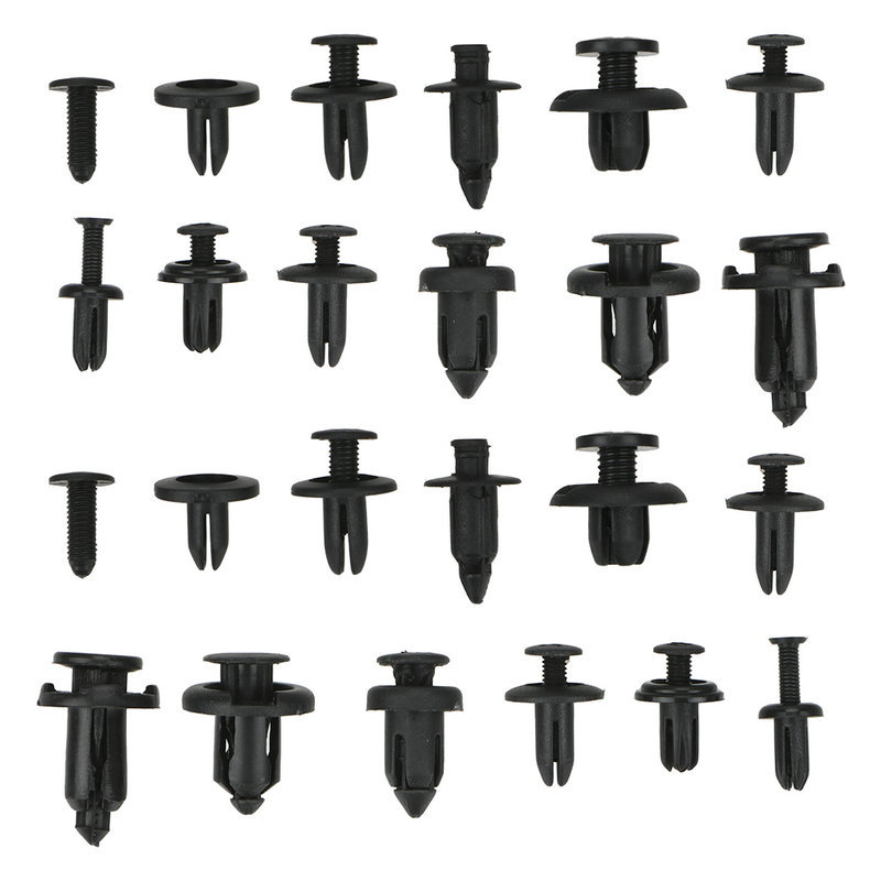620pcs/Box Car Fastener Clips Mixed Auto Fasteners Door Trim Panel Auto Bumper Rivet Retainer Push Engine Cover Fender